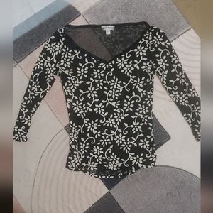 Bebe sheer blouse